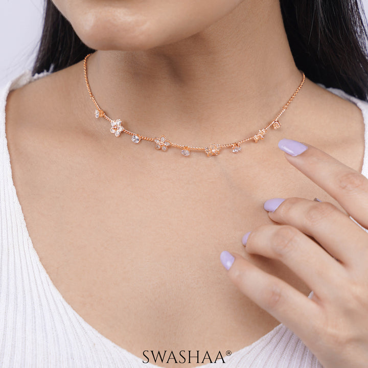 Zaaei Rosegold Plated Choker