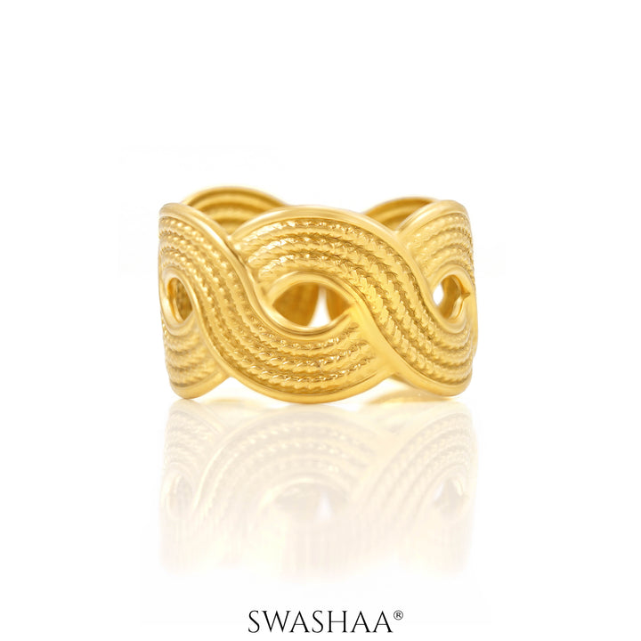 Zion 18K Gold Plated Ring