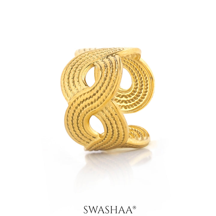 Zion 18K Gold Plated Ring