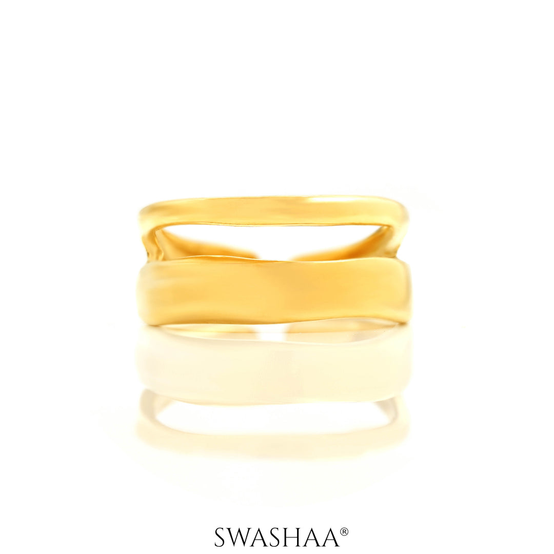 Zoey 18K Gold Plated Ring