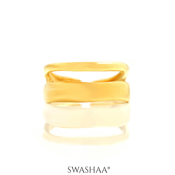 Zoey 18K Gold Plated Ring