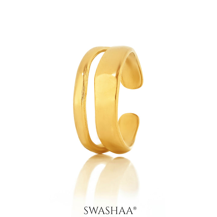 Zoey 18K Gold Plated Ring